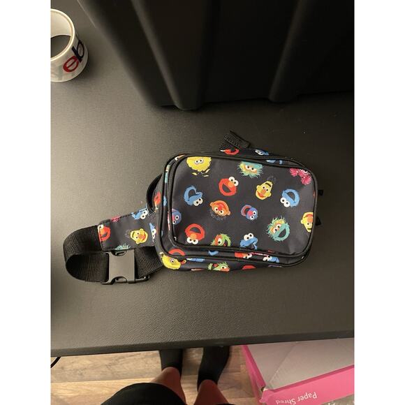 Sesame Street Place Fanny Pack 2 Pocket Belt Bag Pouch Busch Gardens Sea World - Picture 3 of 6